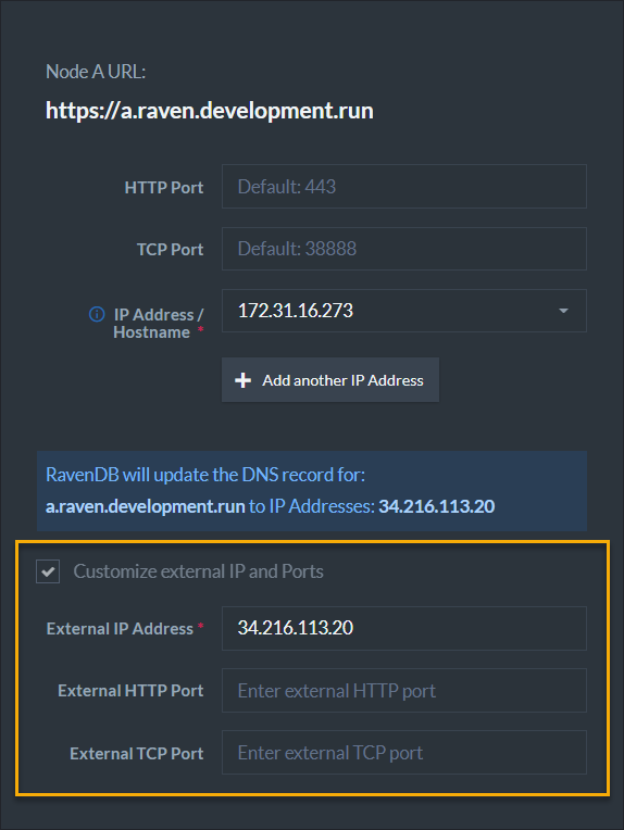 Configure Cloud Node