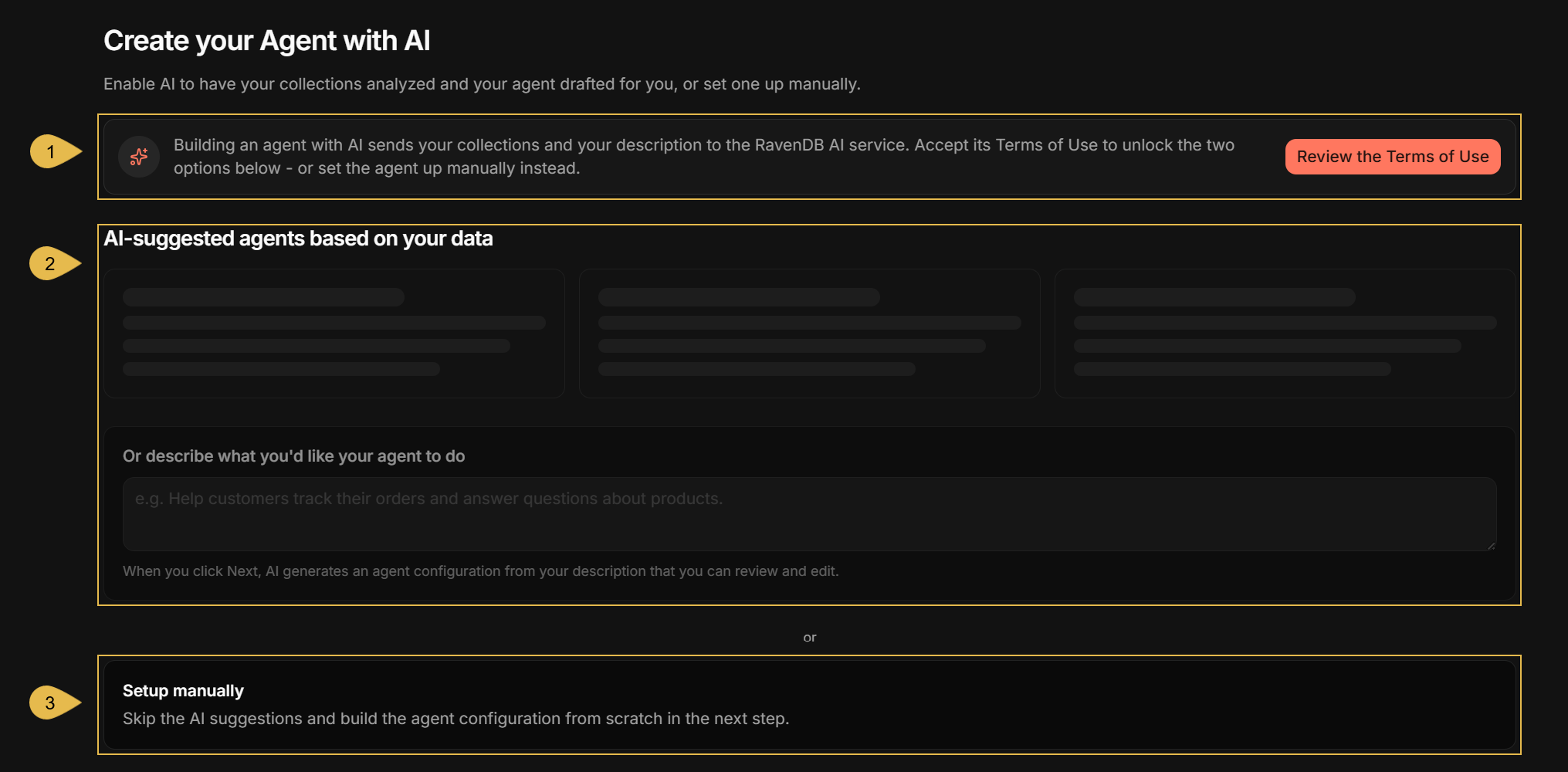 AI options awaiting consent