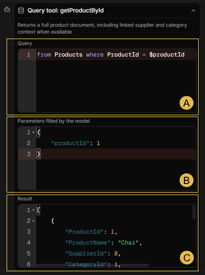 Query tool call