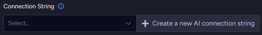 Select or Create a Connection String