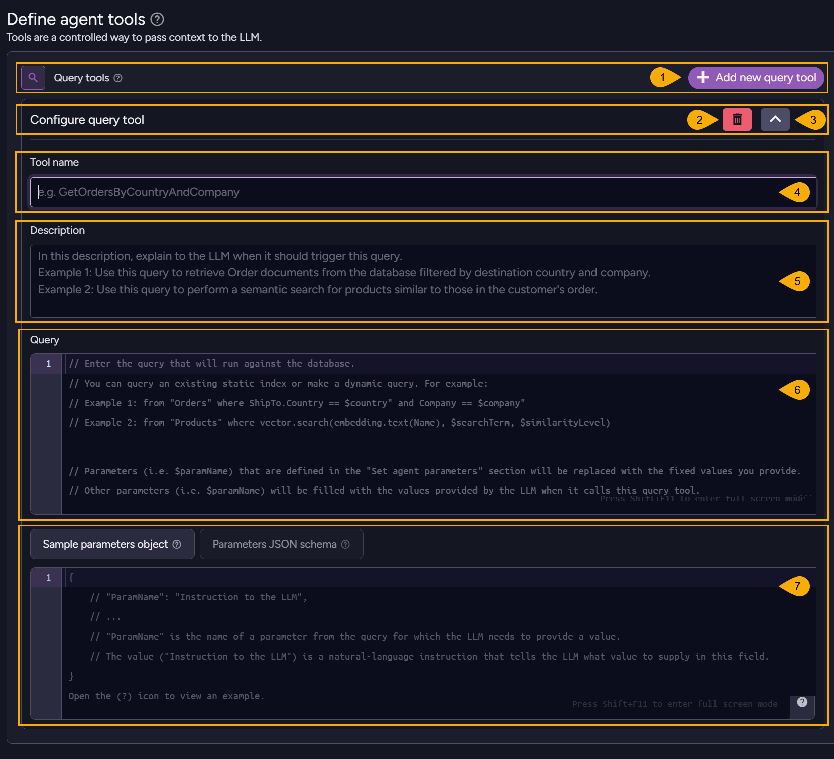 Add new query tool