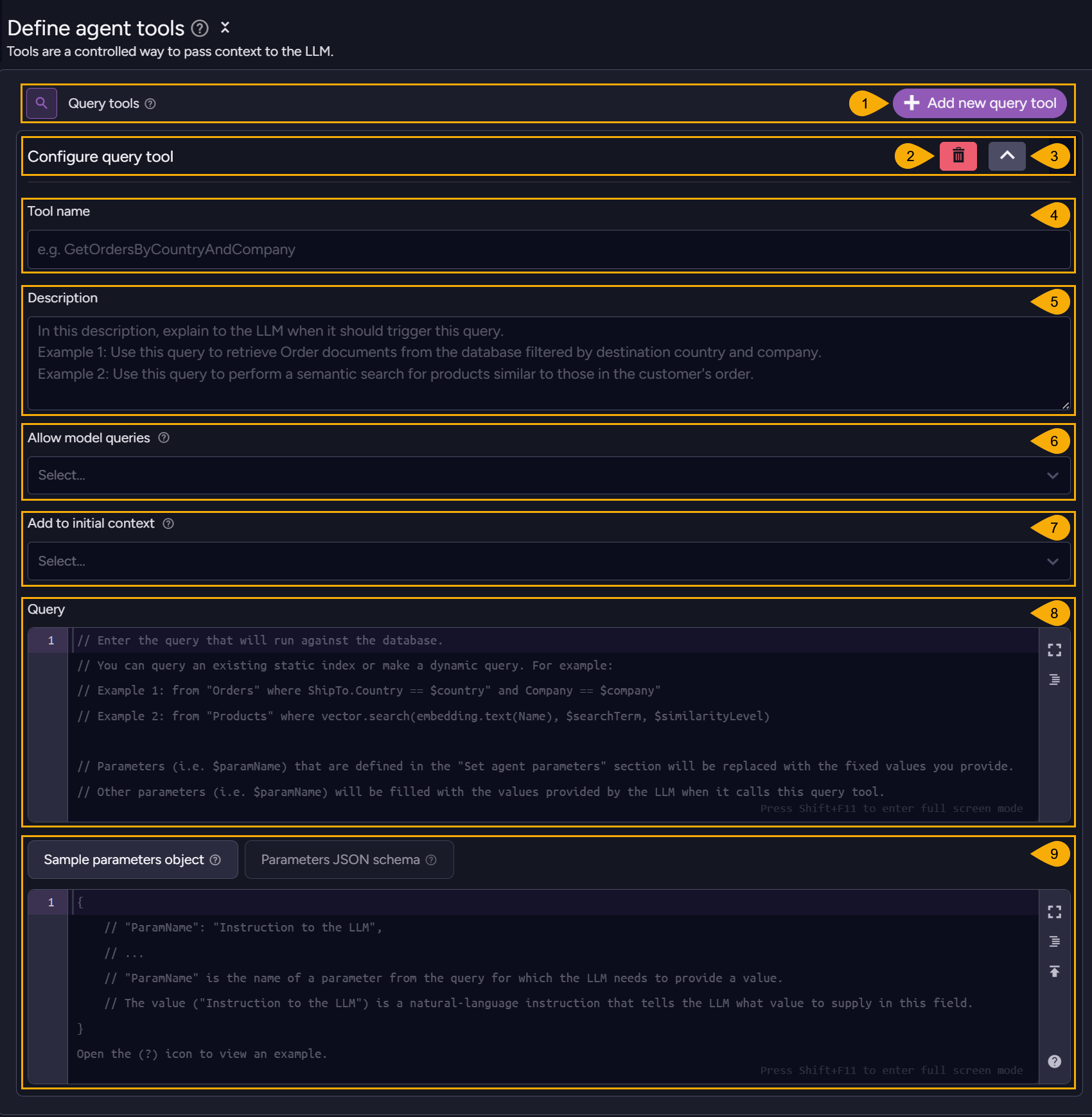 Add new query tool