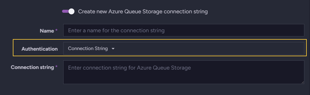 Connection string method