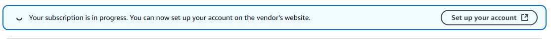 &quot;Figure 4 - RavenDB Cloud subscription panel - redirect to the RavenDB Cloud page&quot;