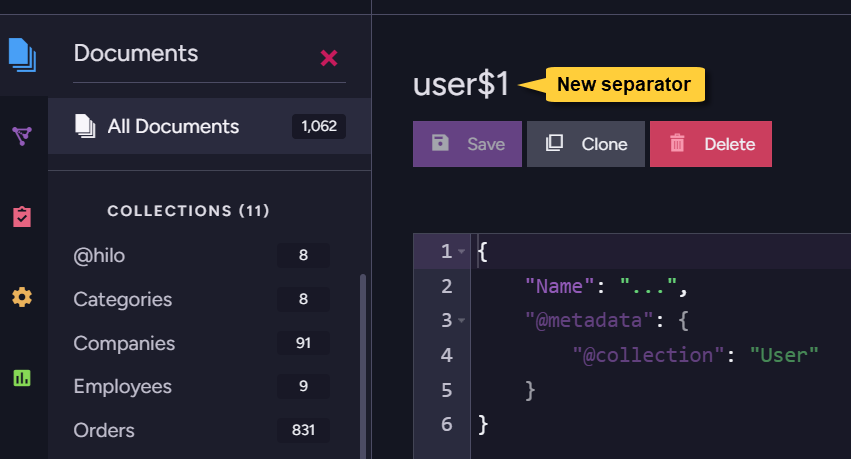 New separator