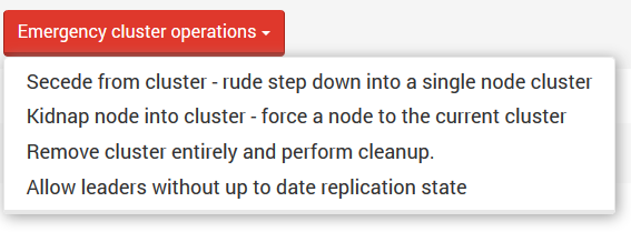 Figure 7. Studio. Manage Your Server. Emergency Operations.