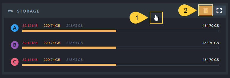 Remove Widget