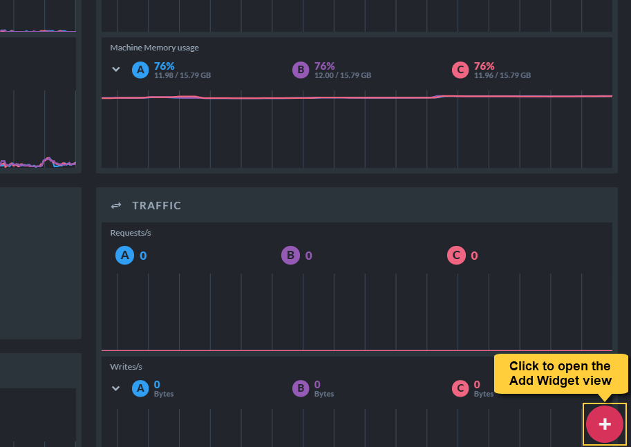 Add Widget button