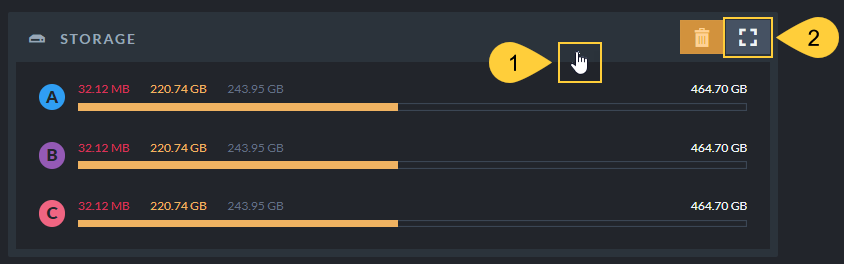 Maximize Widget