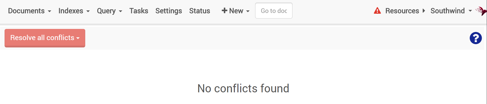 Figure 5. Studio. No conflicts.