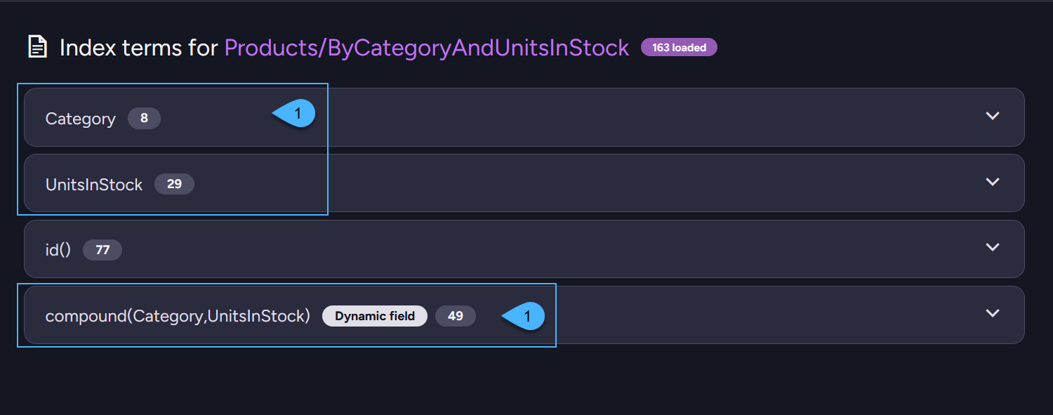 Corax Database Options