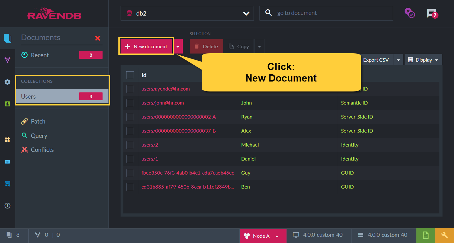 Figure 1. Create New Document