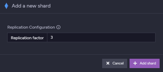 Add Shard