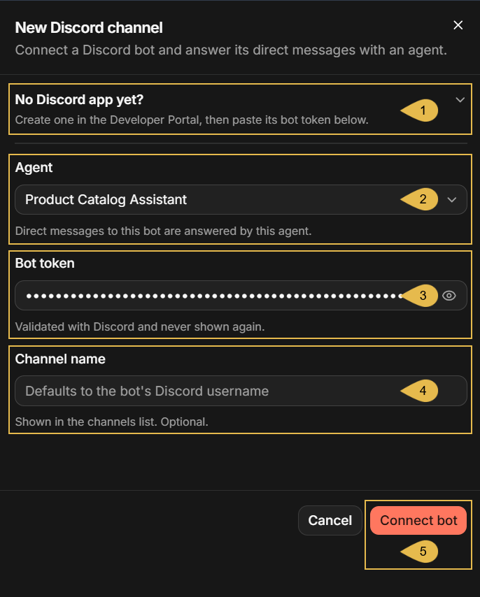 New Discord channel