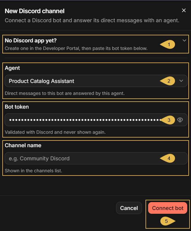 New Discord channel