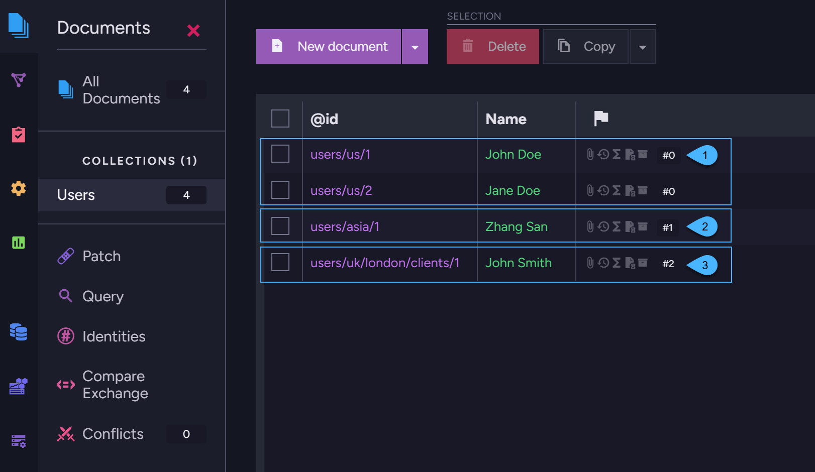 &quot;Document list view&quot;