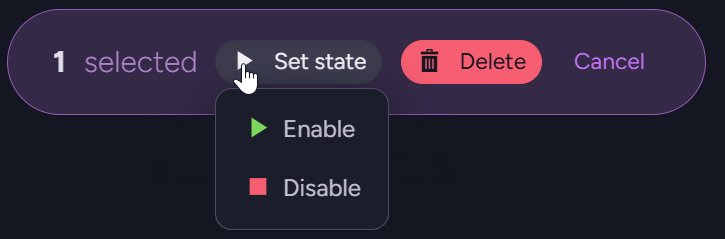 Define Default Settings