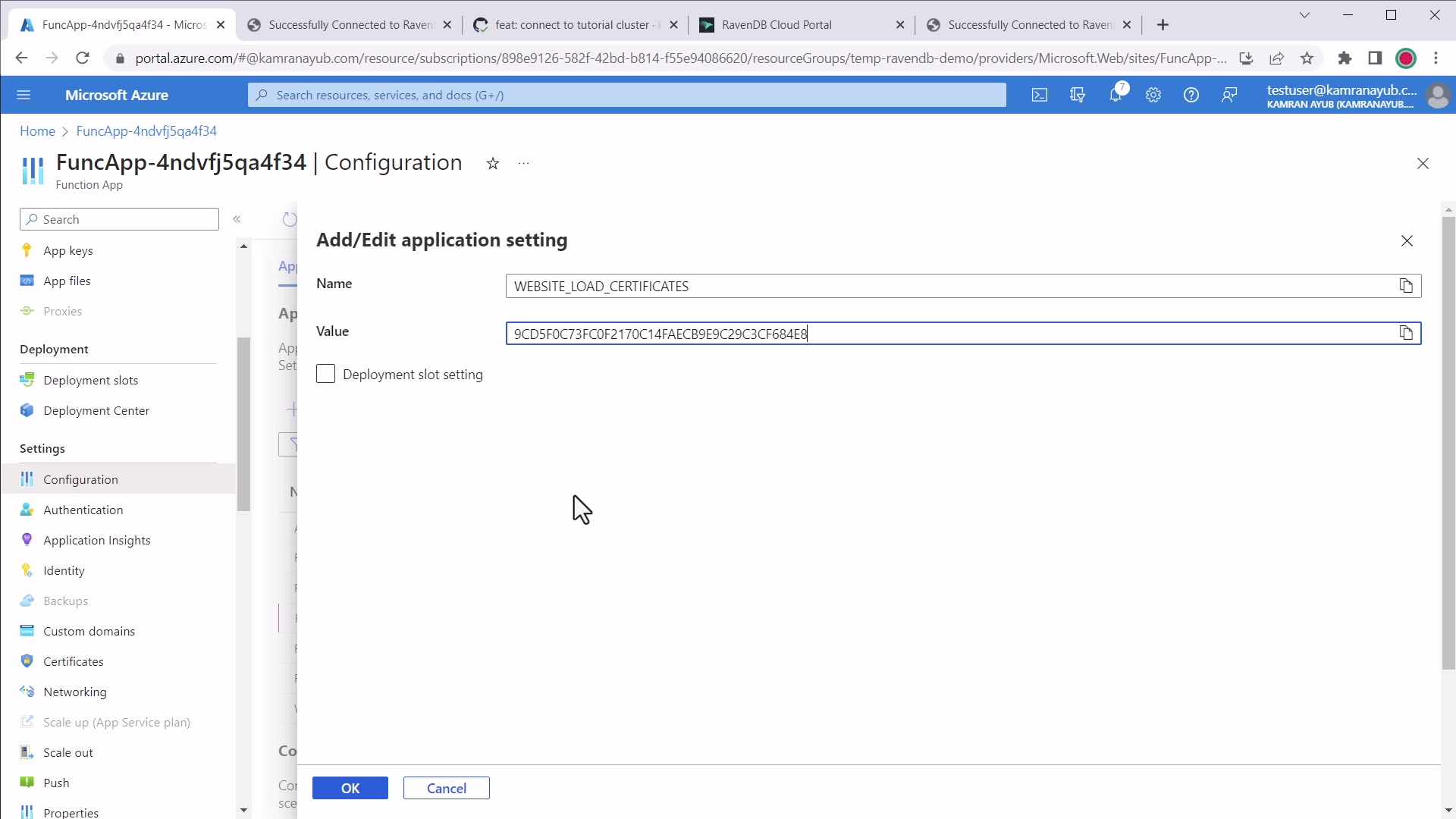 .NET WEBSITE_LOAD_CERTIFICATES example