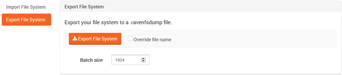Figure 1. Studio. Tasks. Export
