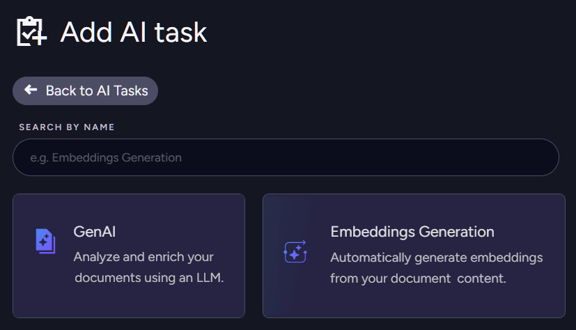 Add a GenAI Task