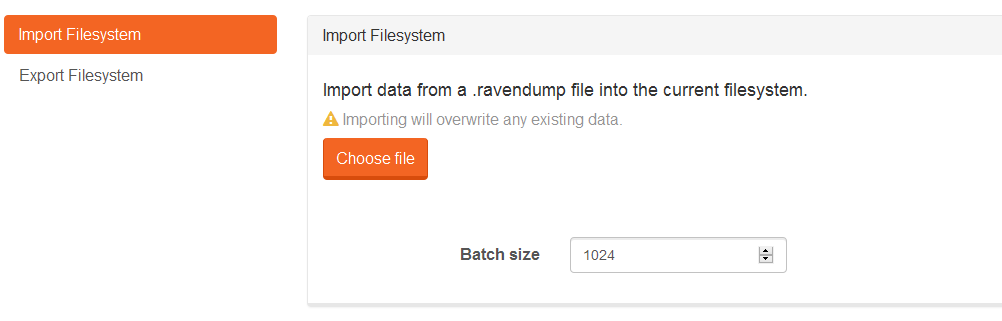 Figure 1. Studio. Tasks. Export
