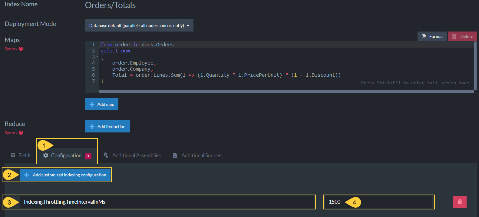 Configuration Key