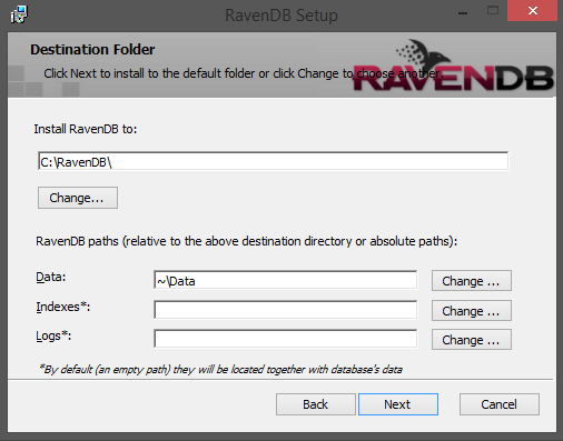 Figure 4: Installation dest and custom paths