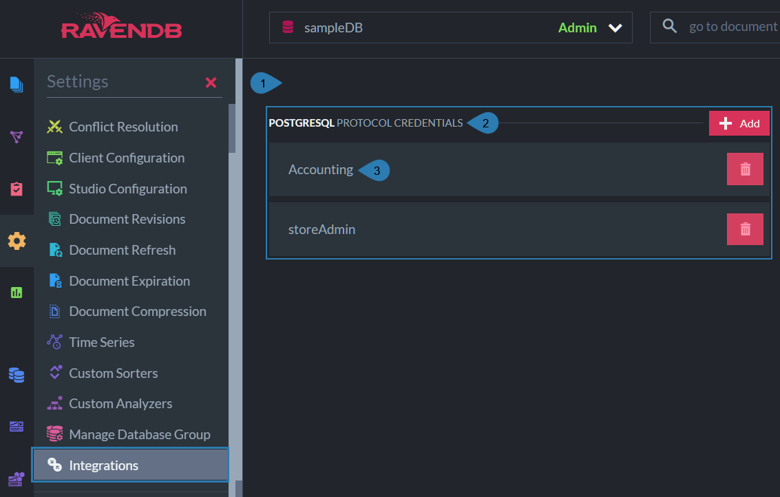 &quot;Integrations View Info&quot;
