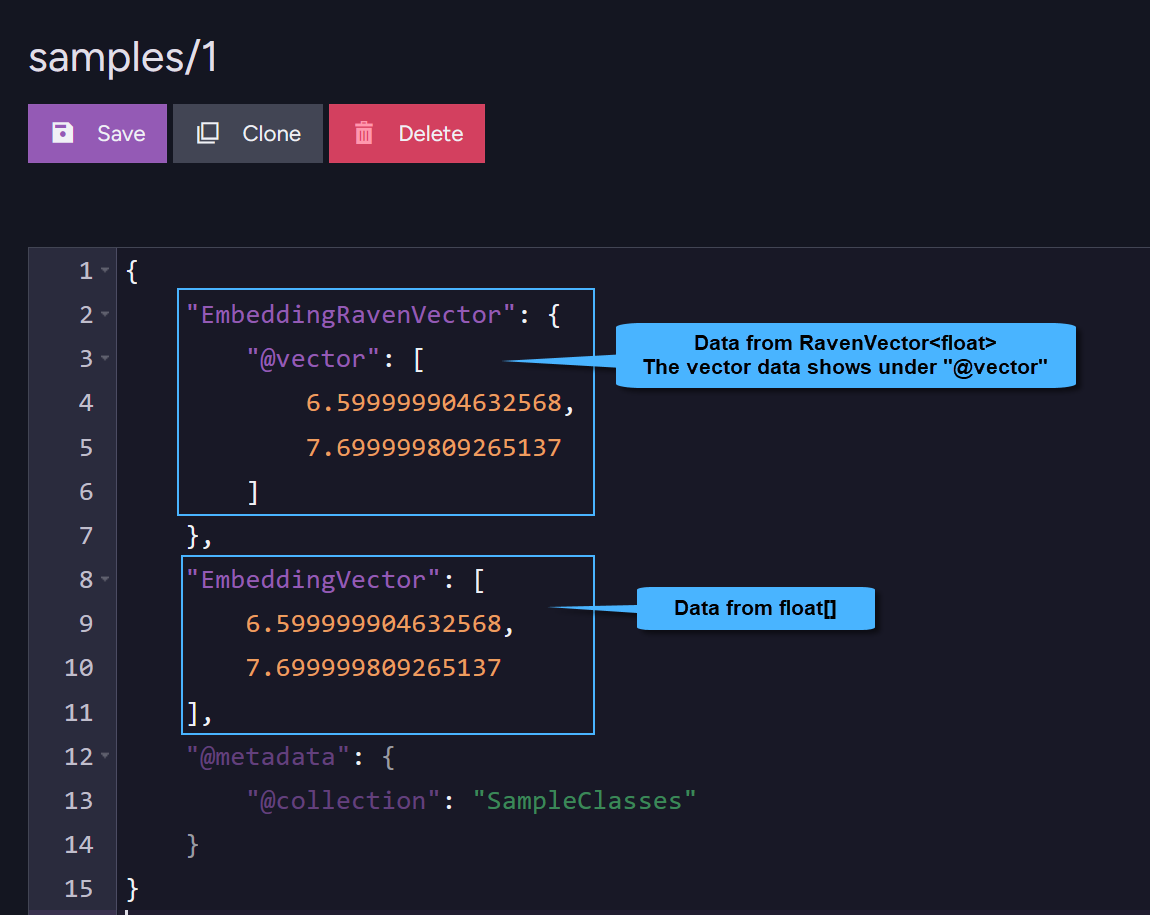 json document