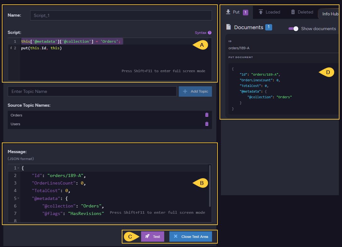 Test Script