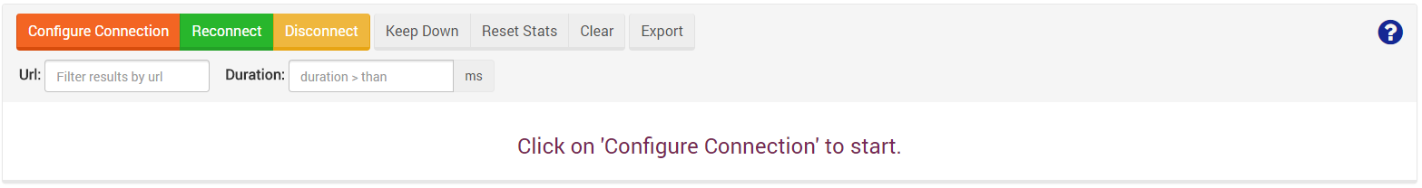 Figure 2. Manage Your Server. Traffic Watch