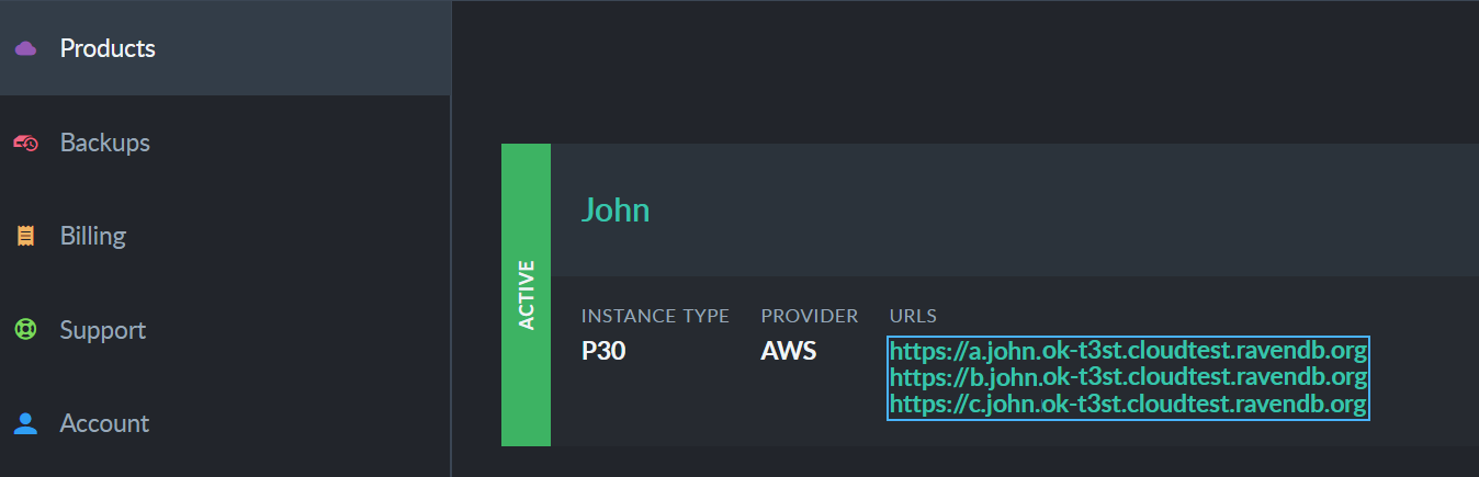 &quot;Server URLs&quot;