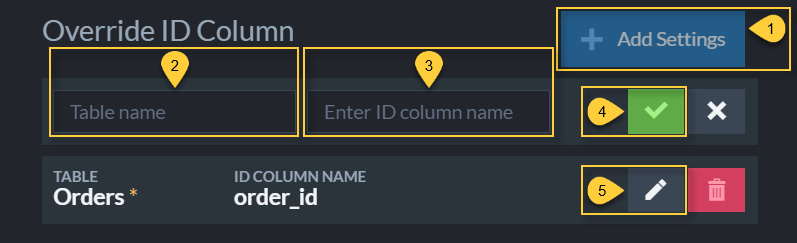 &quot;Override ID column&quot;