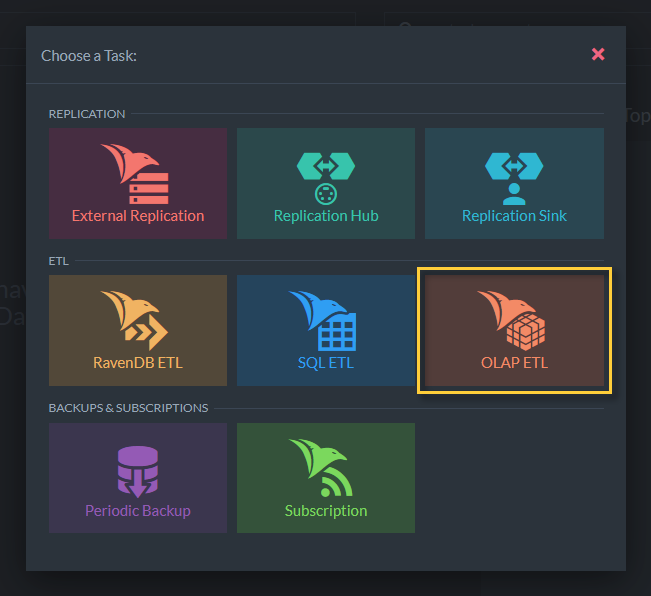 &quot;Task selection view&quot;