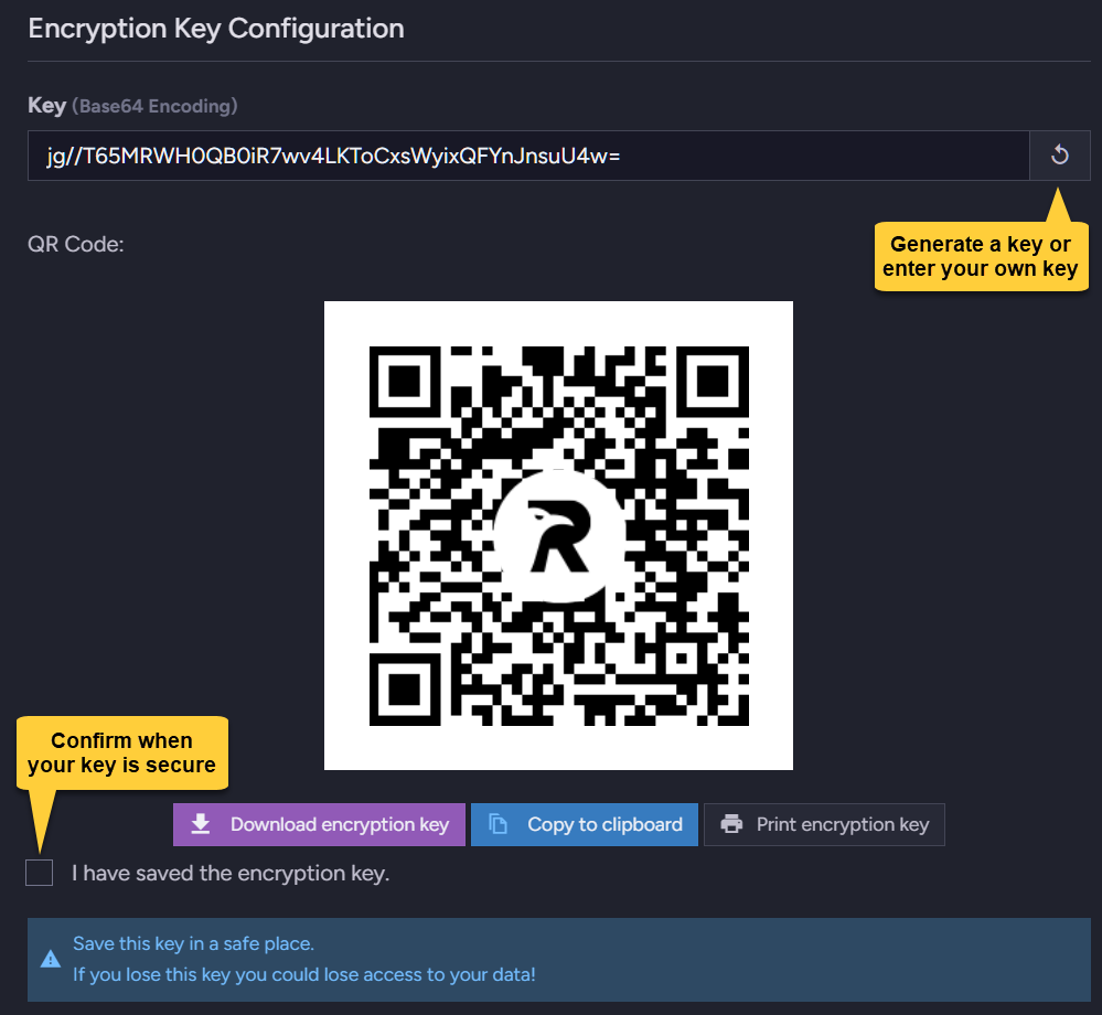 Encryption key generator