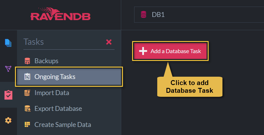 &quot;Ongoing tasks view&quot;