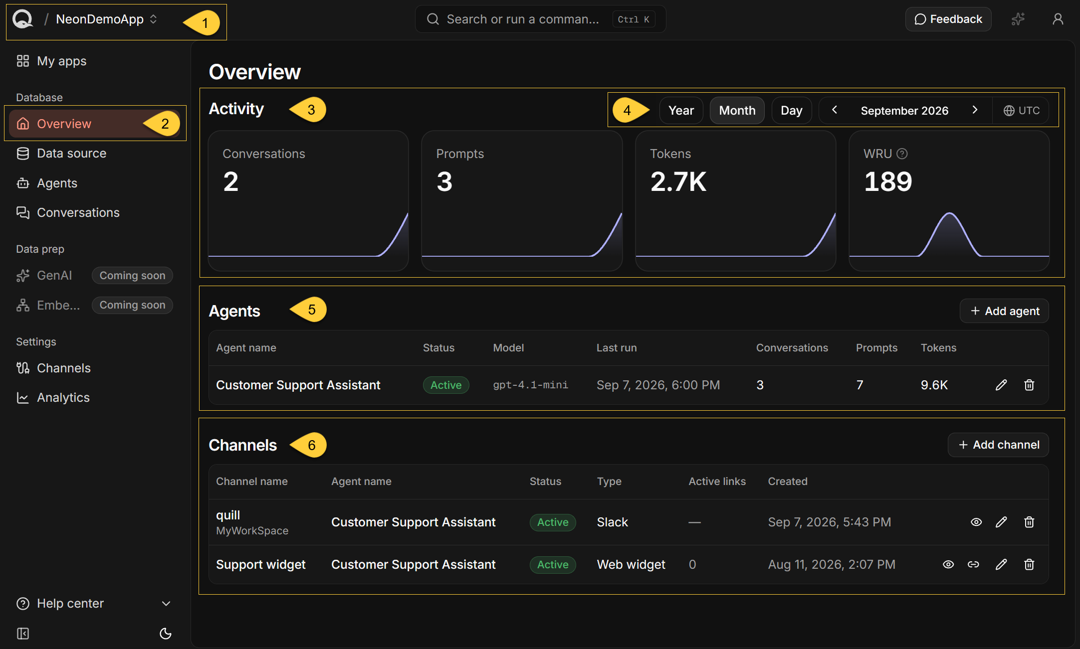 App overview