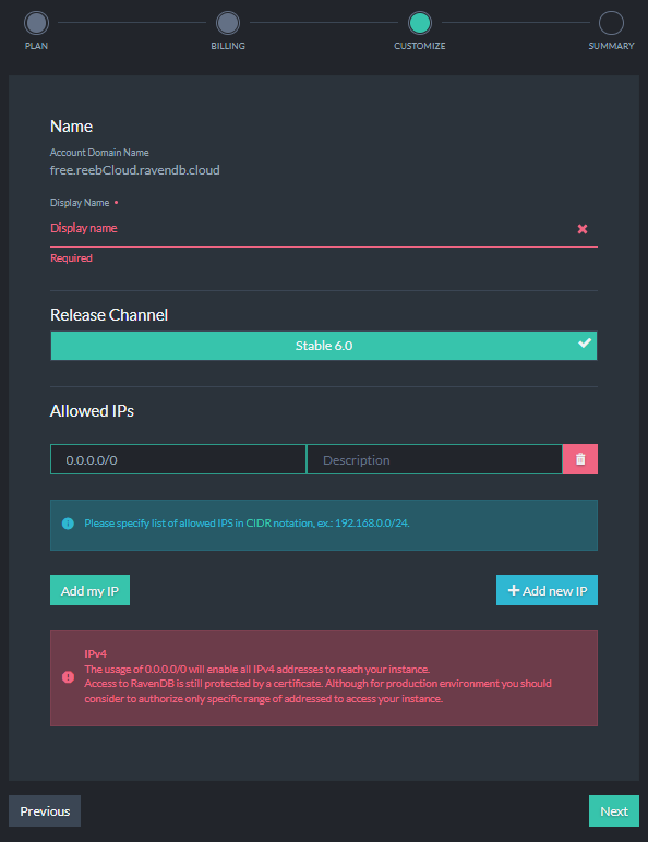 &quot;Figure 4 - New Product: Customize&quot;
