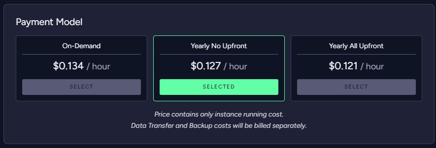 Yearly No Upfront