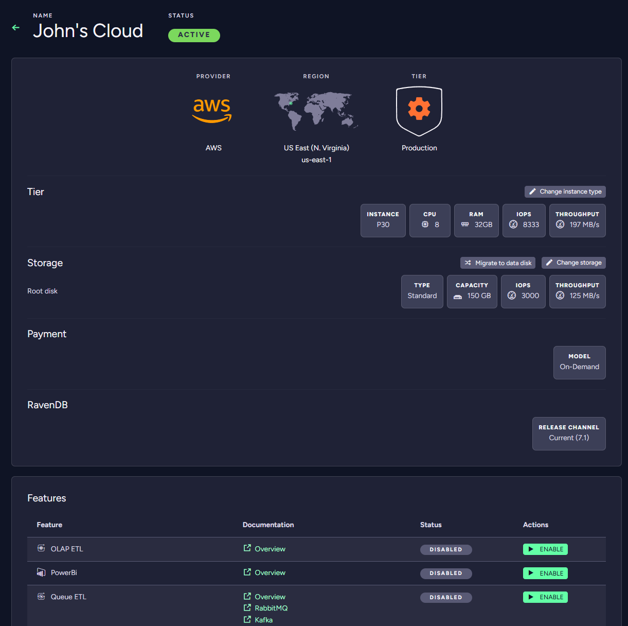 "Figure 13 - Manage Product tab"