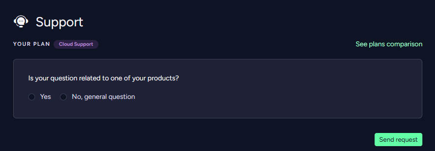 Support Tab