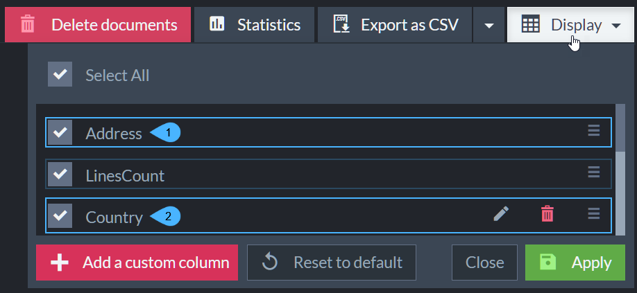 Display Dialog