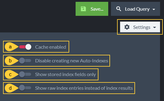 Query Settings