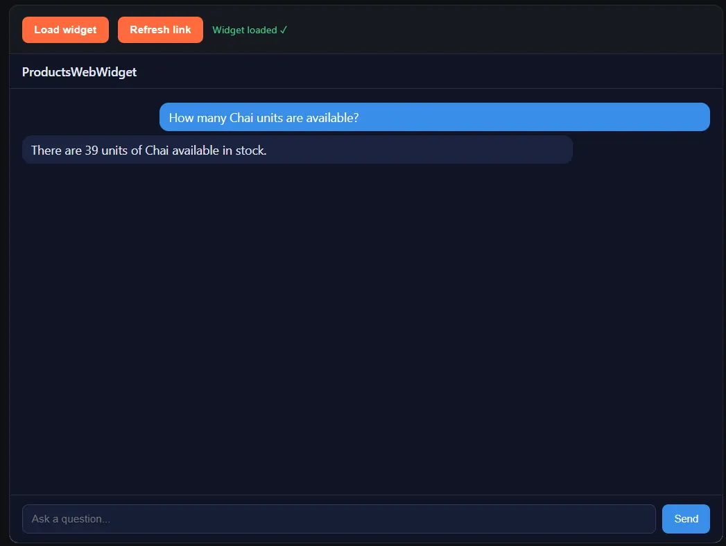 Running the Node backend that mints embed links