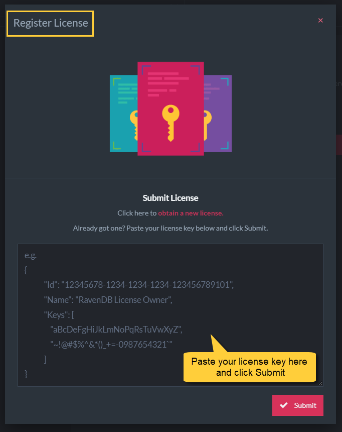 Register License