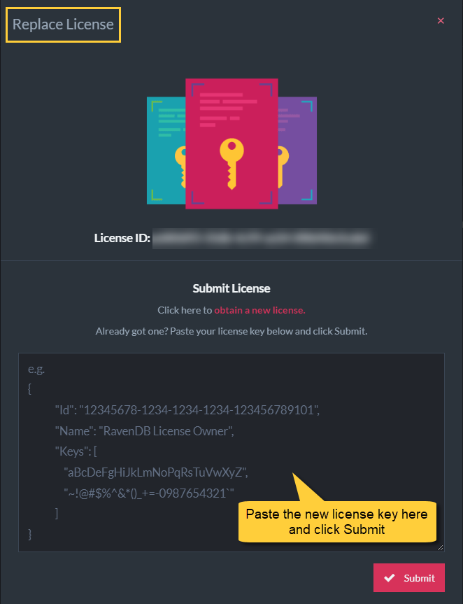 Replace License