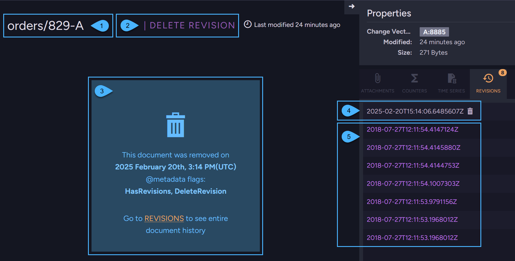 Delete revision
