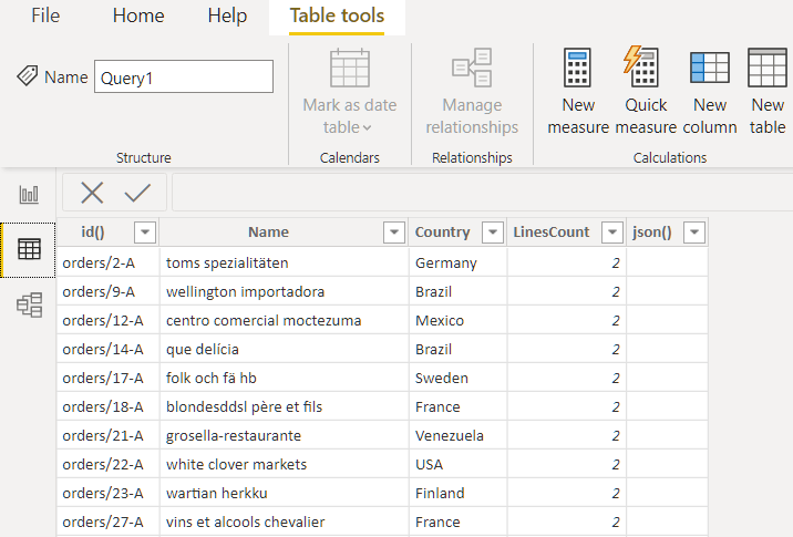 &quot;RQL Query Results&quot;