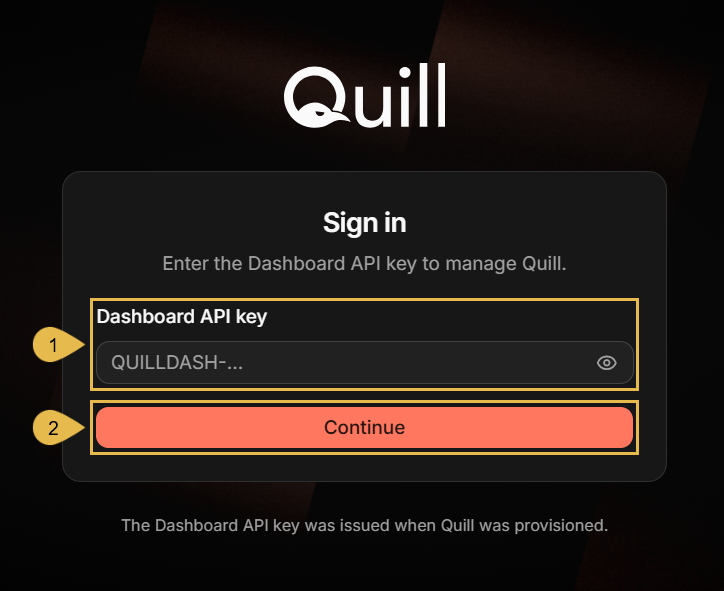 Sign in