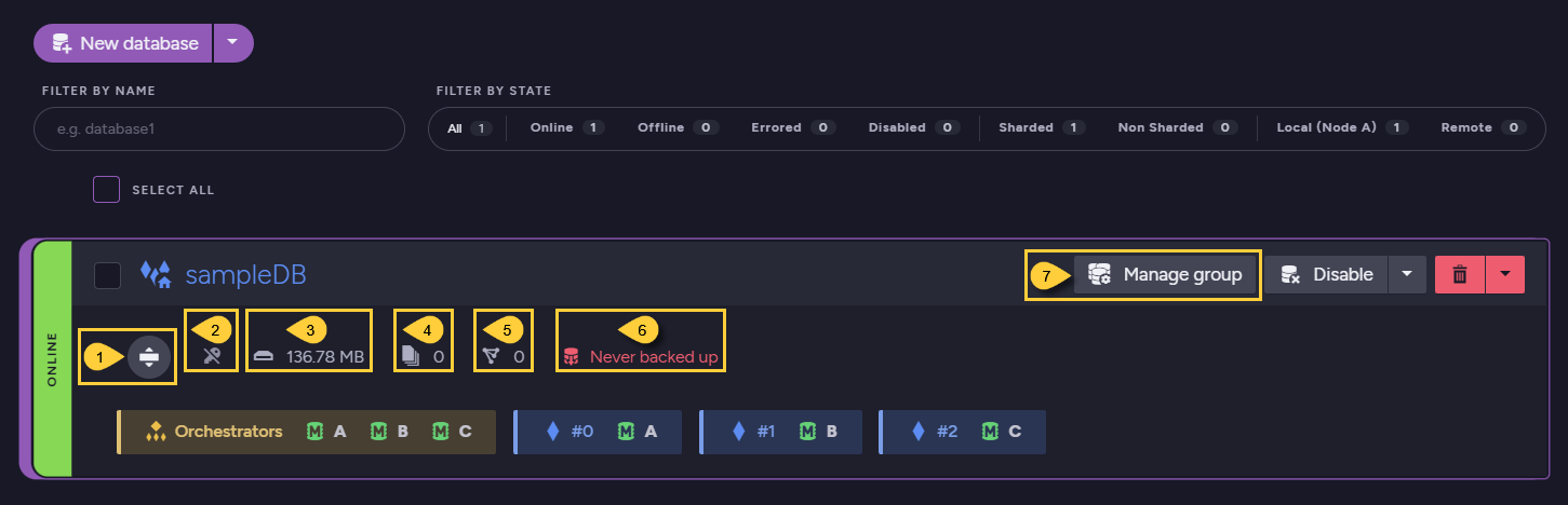 Database View